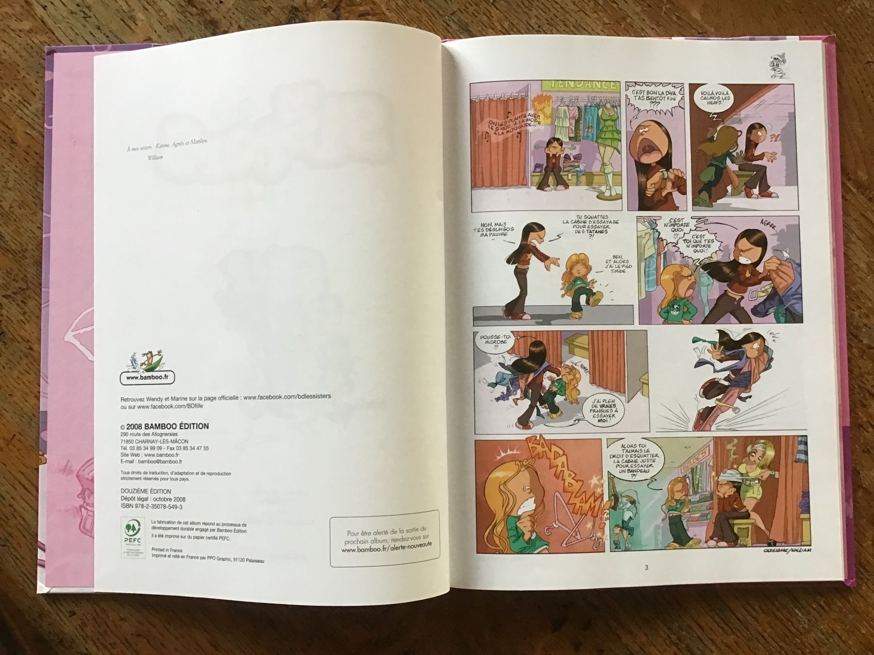 BD: Les Sisters T2 – D'occasion à Fully par Ruby97 1