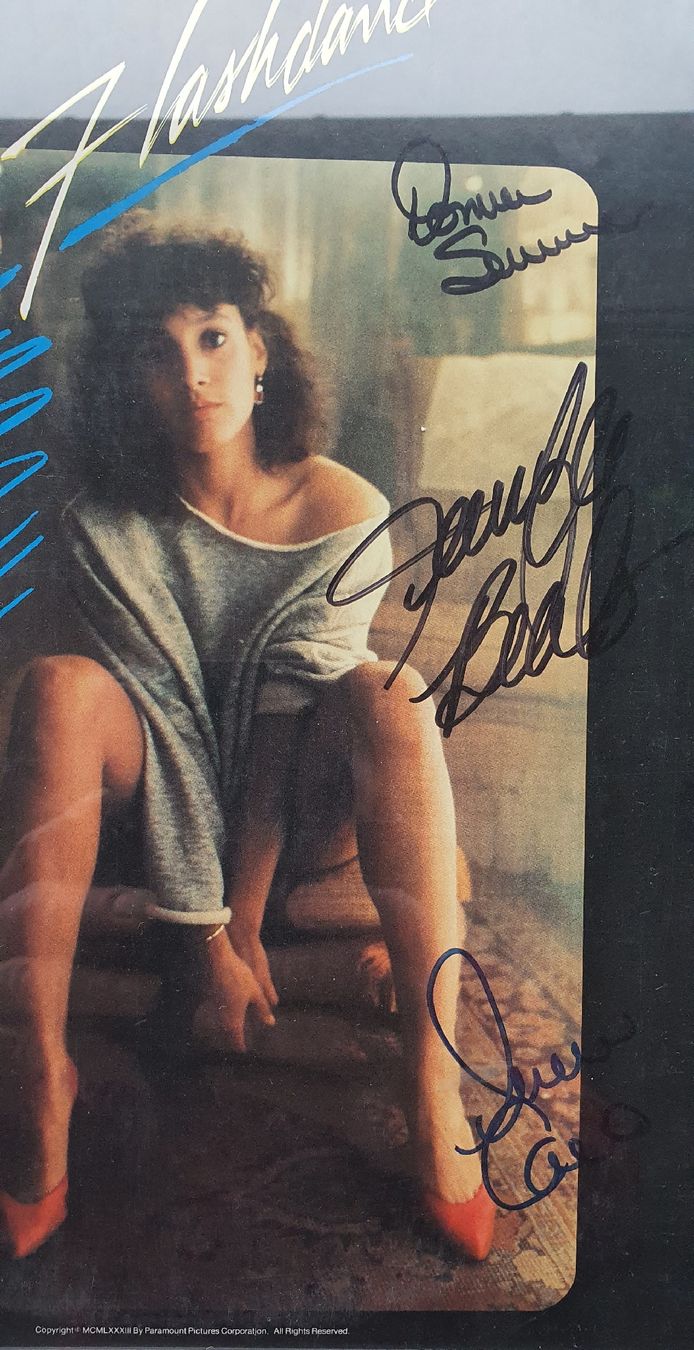 Schallplatten: Orig. Flashdance LP mit J. Beals, D. Summer + I. Cara Sig. – Neu (gemäss Beschreibung) aus Feldbach von gardenmagic 3