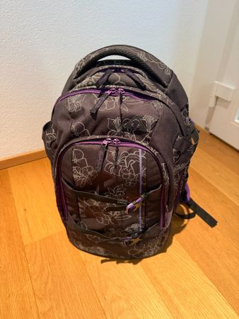 Satch Pack Schulrucksack Schwarz Mädchen