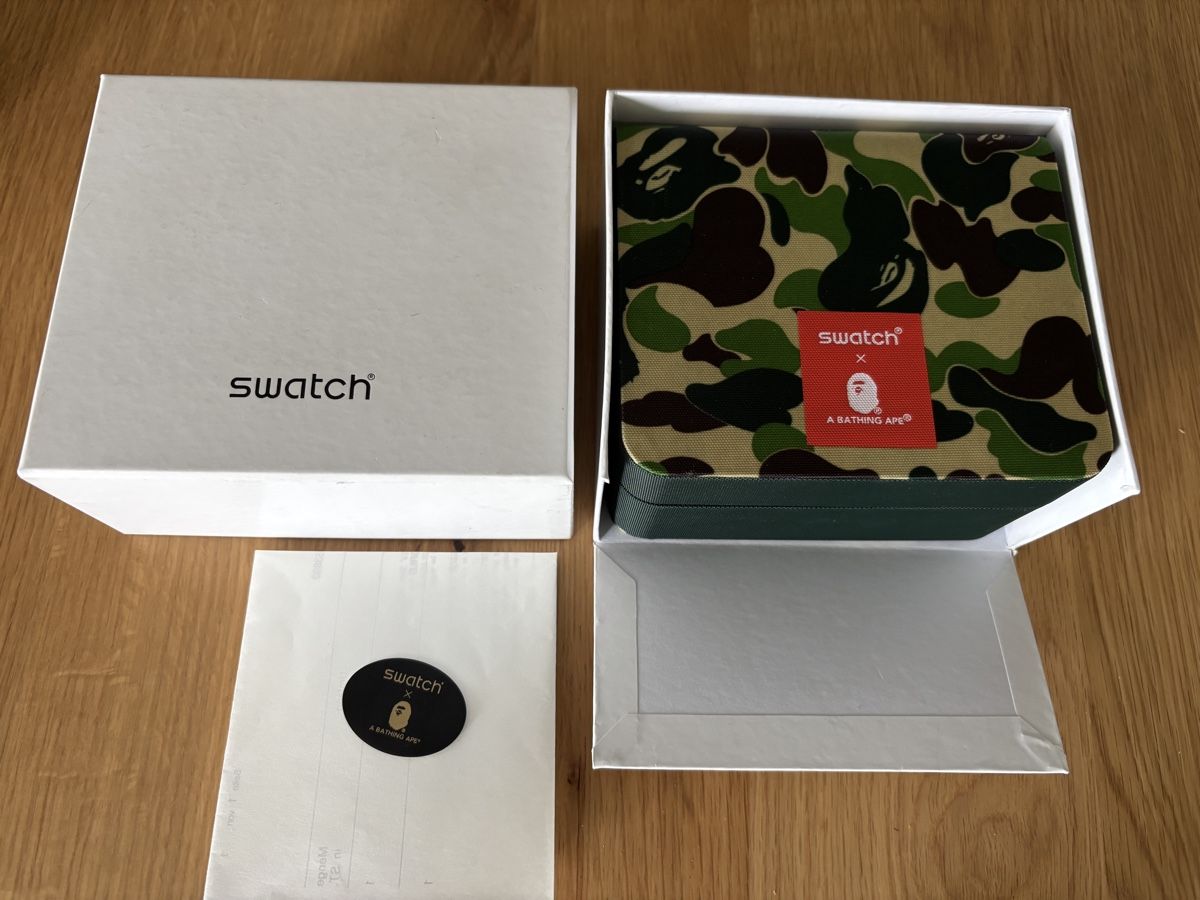 Swatch Orologi: Swatch Big Bold BAPE collector edition – Nuovo e nell'imballaggio originale da Mellingen venduto da Guilhermefurlan 5