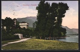 AK Locarno, Castello, 1912