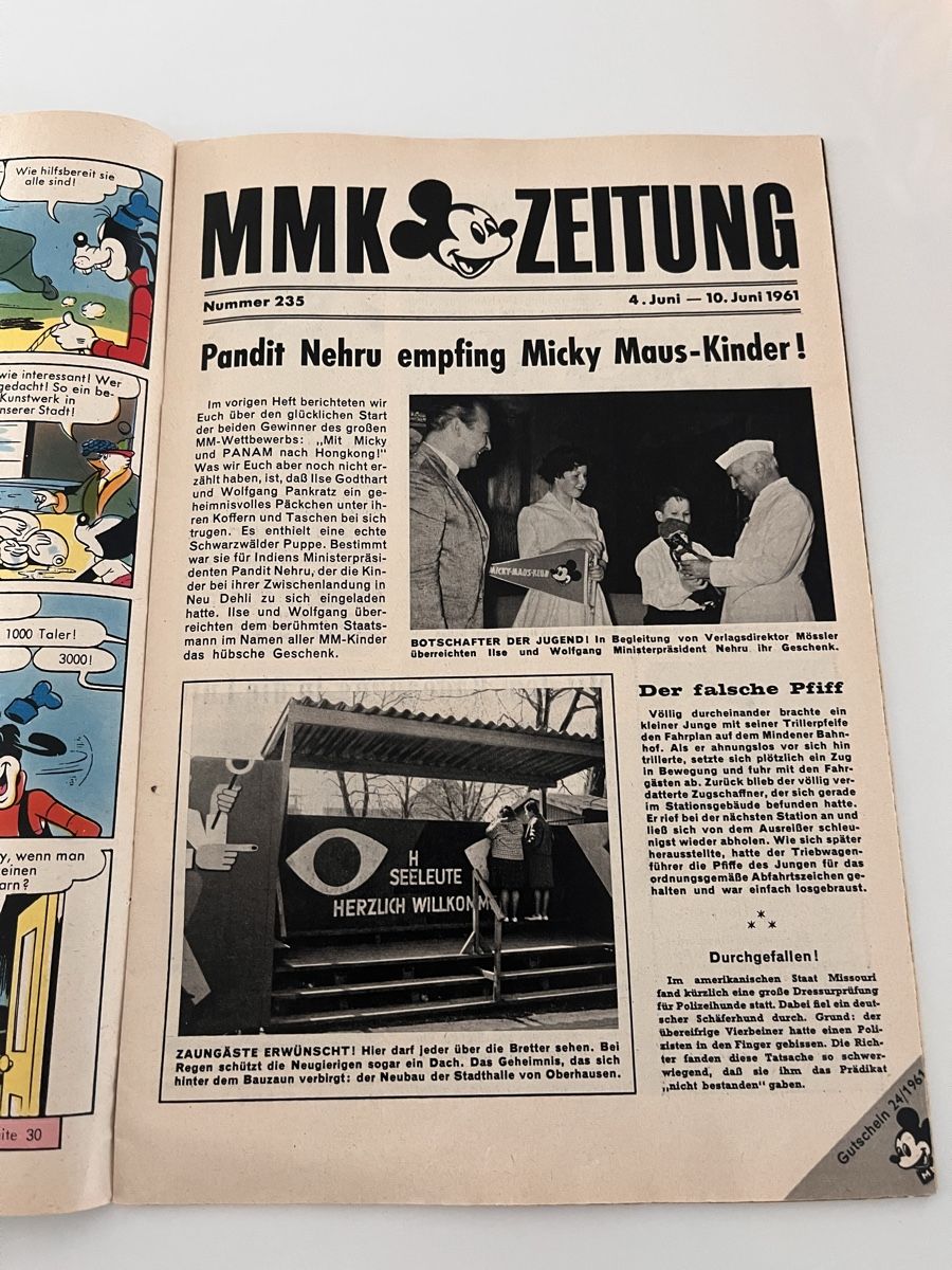 Fumetti: Micky Maus Comic 1961 Heft 24 – Usato da Recherswil venduto da Solheure66 3
