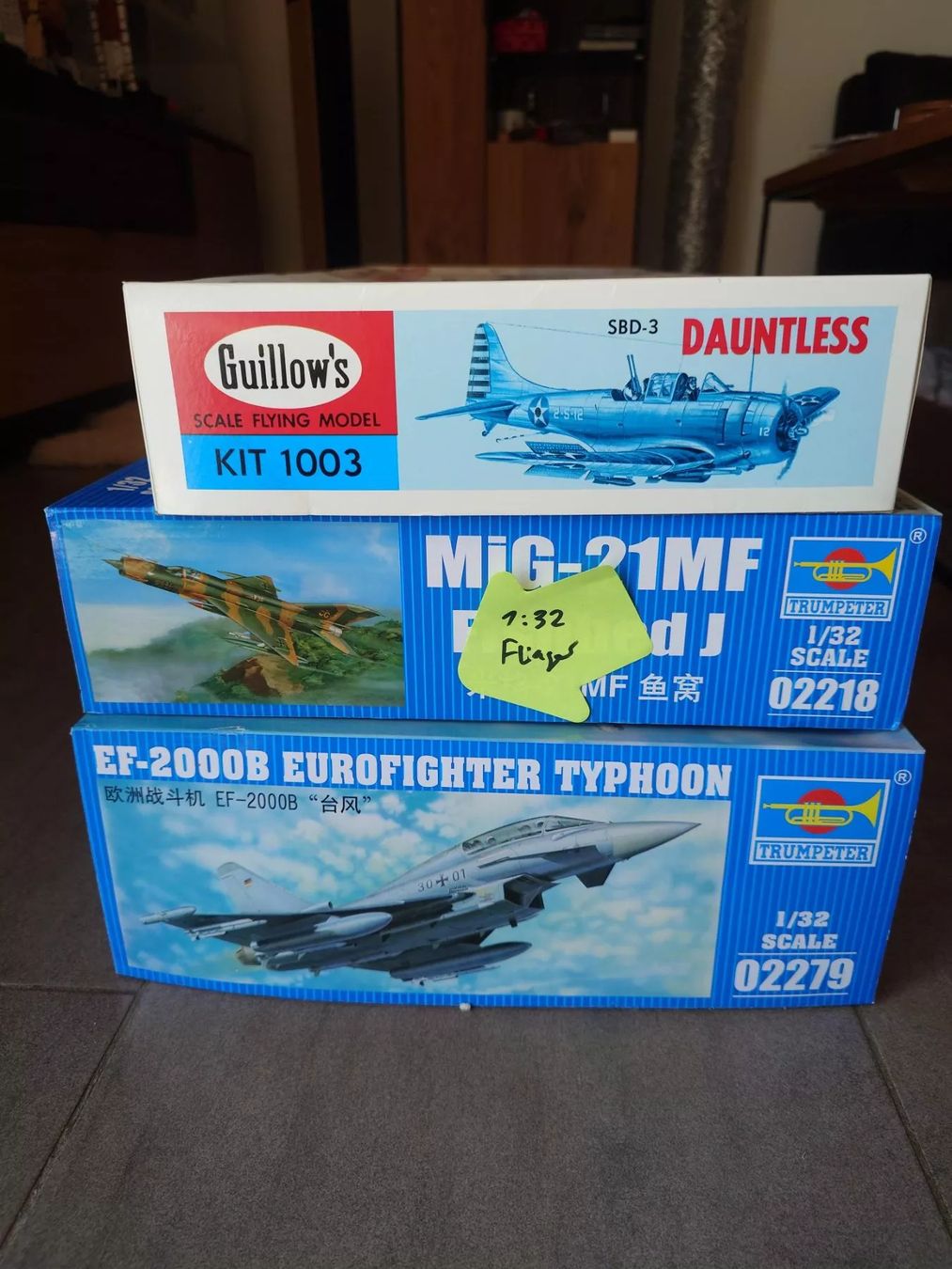 Kit di modellismo & Modellini statici: 1:32 Flieger Konvolut – Nuovo e nell'imballaggio originale da Nottwil venduto da fudan1701