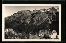 St. Moritz, Teilansicht mit Suvretta Hau