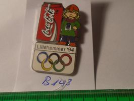 1 Coca Cola Olympia Lillehammer Pin (B143)