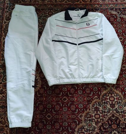 Sergio Tacchini Set M Weiß Ensemble blanc Completo bianco