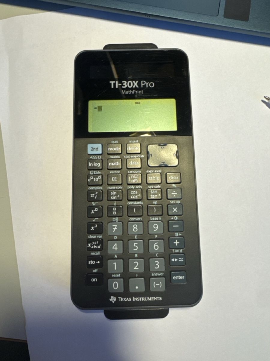 Texas Instruments Calcolatrici tascabili: Taschenrechner TI-30X Pro – Usato da Thürnen venduto da Pres_El