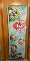 Banner Diddl, Diddlina, Pimboli, Mimihopps und Galupy türkis