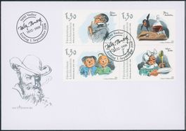 2008 - Liechtenstein - Wilhelm Busch - Ersttagsbrief FDC ET