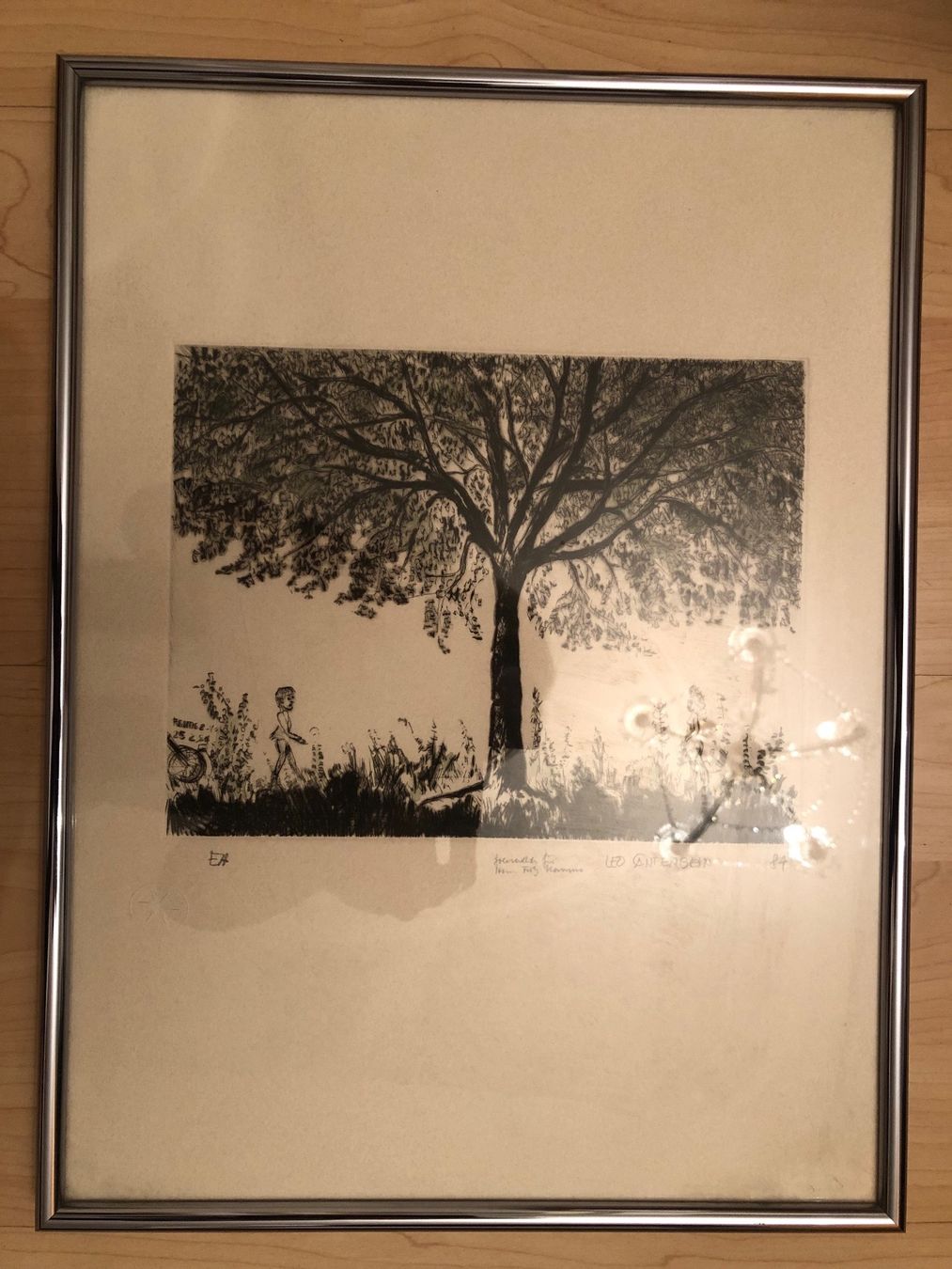 Poster & Bilder: Bild von LEO Gantenbein, 1984 – Gebraucht aus Wald ZH von mlnt 3