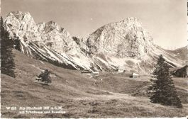 Alp Jänzimatt mit Schafnase und Rossflue