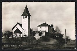 Wetzikon, Katholische Kirche im Herbst