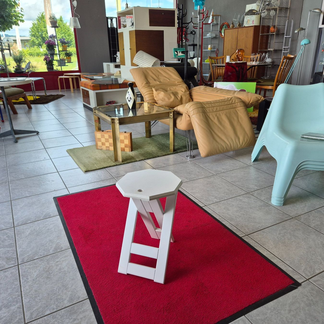 Sgabelli: 1 Stk. SUZY Style Hocker Höcker Stool Falthocker Klapphocker – Usato da Nottwil venduto da Wondewa-Shop 8