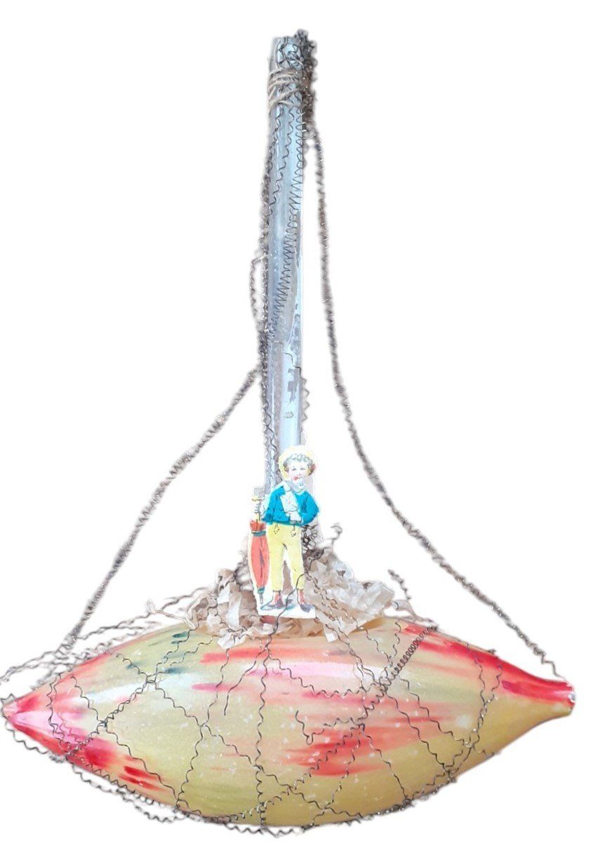 Alle Dekorationen: Weihnachtsschmuck Luftschiff Viktorianisch – Gebraucht aus Mörschwil von antiksalon
