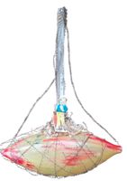 Weihnachtsschmuck Luftschiff Viktorianisch