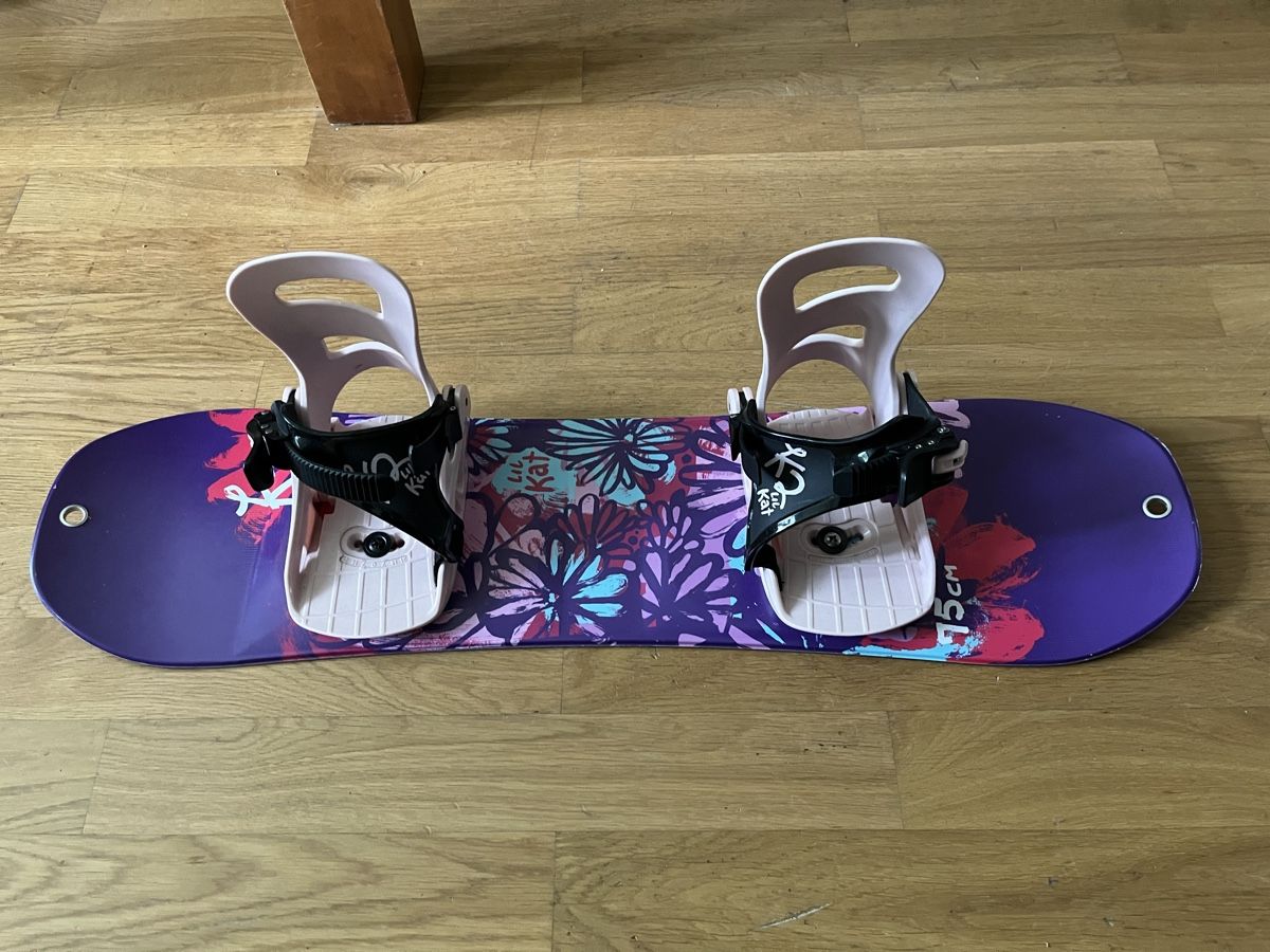 K2 Board: K2 Snowboard 75cm inkl. Snowboardbindung  – Usato da Horgen venduto da pupcia01