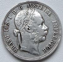 1 Florin 1883 – Franz Joseph I. – Österreich-Ungarn – Silber