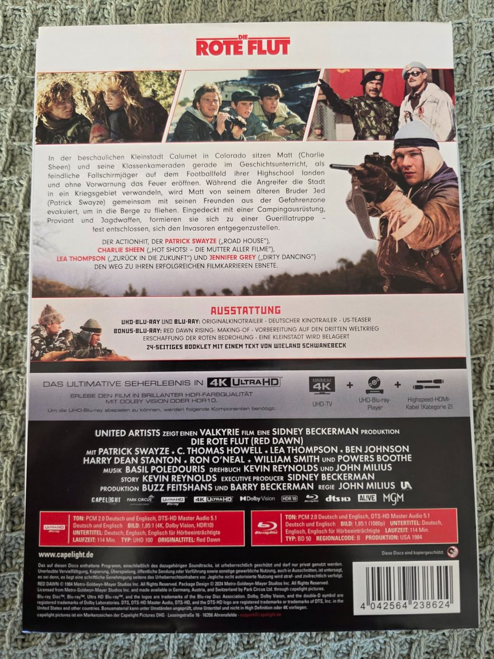 Tutti i DVDs: Red Dawn - Mediabook - 4K UHD + Blu-ray – Usato da Ellikon a d Thur venduto da razzorblog 2