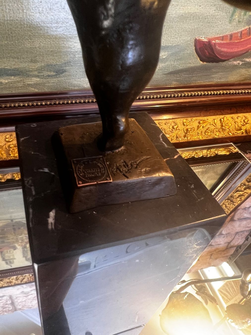 Sculture & Statue: Traumhafte Interessante Dame Bronze Figur – Usato da Oberengstringen venduto da Cici7 3