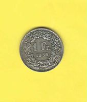 1955 Fr.1.-u.E.vz+/Patina/Handelpreis= 40.-/Auflage 194'000