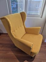 IKEA STRANDMON Ohrensessel inkl. Hocker