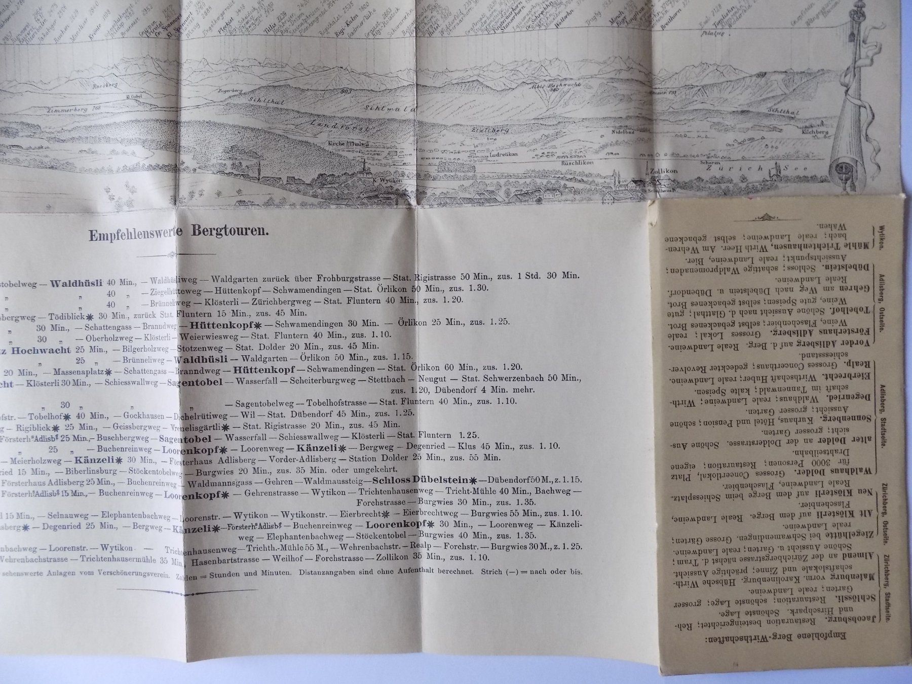Incisioni: Loorenkopf Gebirgs-Ansicht 1897 – Usato da Risch venduto da Antikfee 5