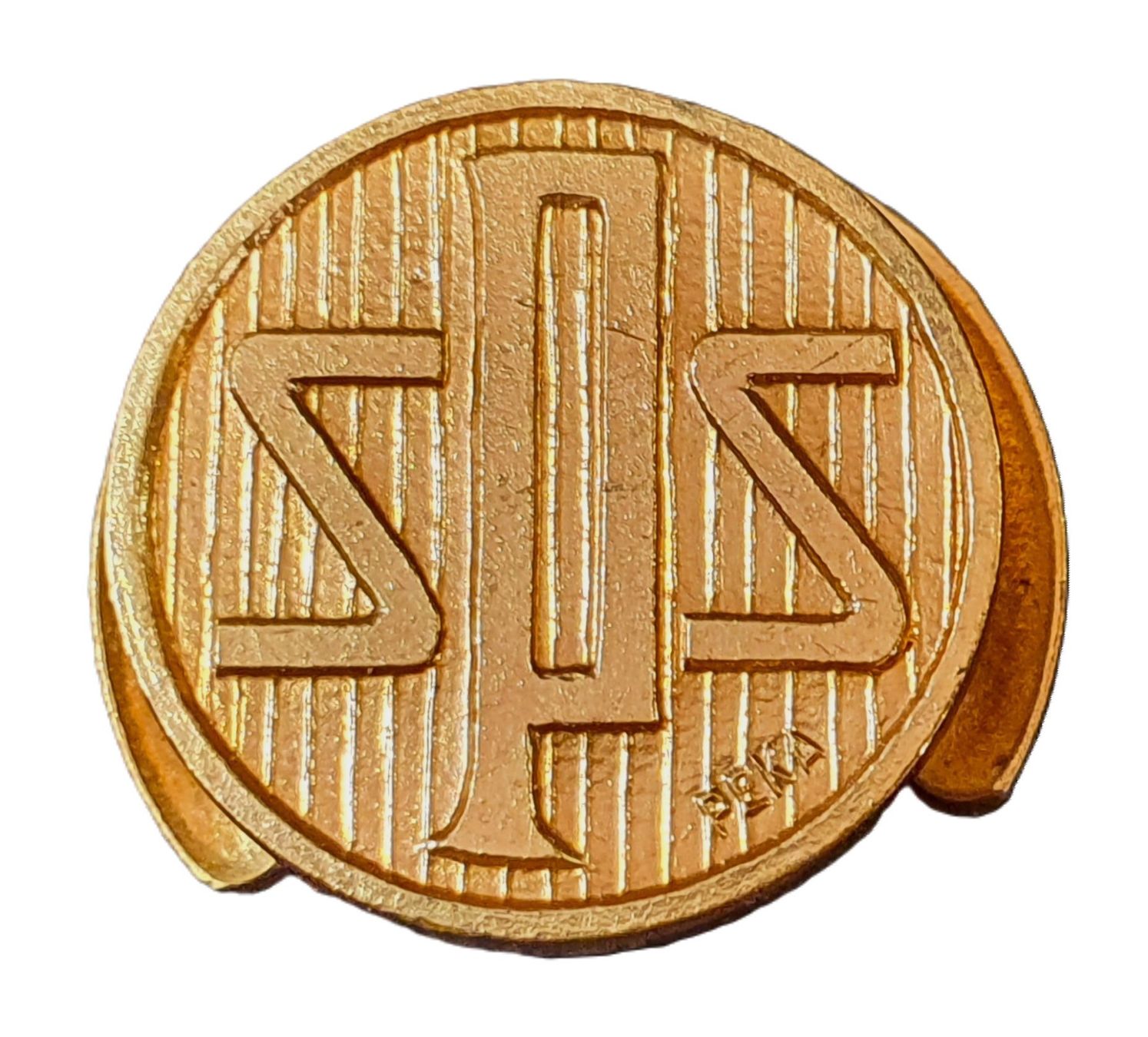 Placchette & Badge: V281 - Reversknopf SPS Abzeichen ??? – Usato da Reinach BL venduto da Boston-Verkauf