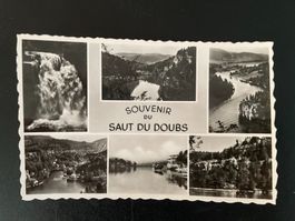 AK NE Souvenier du Saut du Doubs
