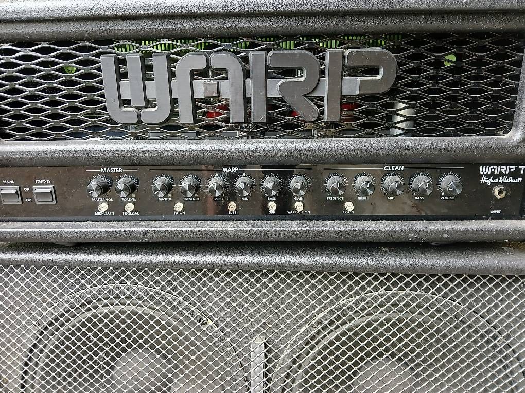 Hughes & Kettner Verstärker: HUGHES & KETTNER WARP T FULLSIZE-HALFSTACK (VOLLRÖHRE) – Gebraucht aus Neuenhof von elr_nd2t 2