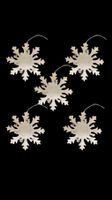 Schneeflocken 5er-Set