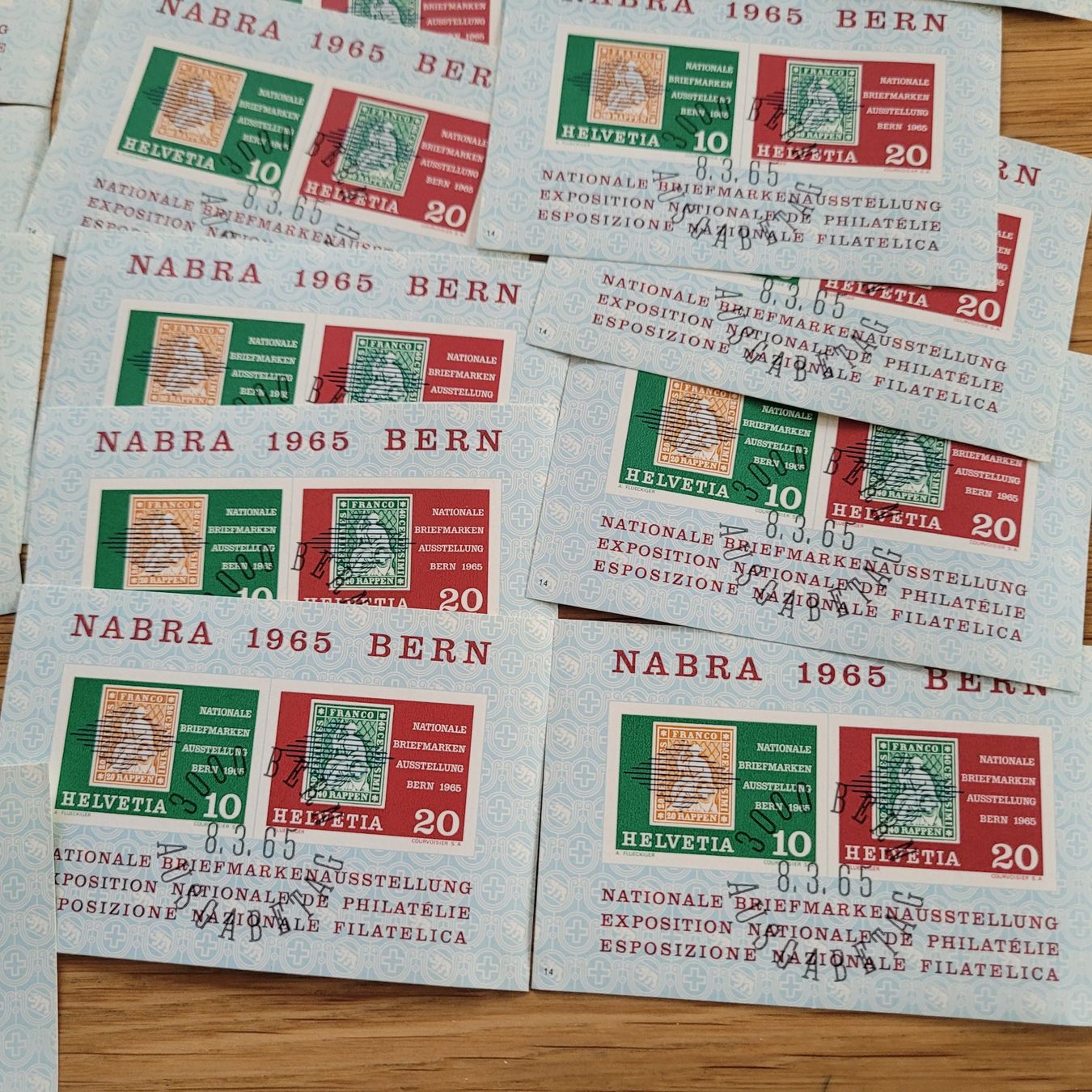 Tutti i francobolli: Lot de Blocs Naba ET – Usato da Biel/Bienne venduto da Destockweb 1