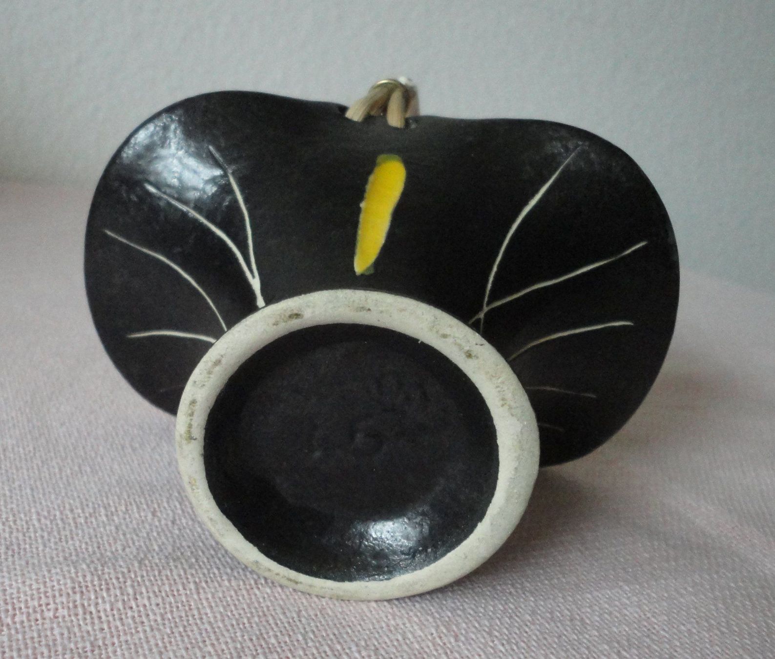 Tutte le decorazioni: Keramik-Körbchen klein handgemalt 60er – Usato da zürich venduto da parts5060 2