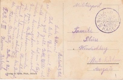 Cartes postales: Alte Ansichtskarte mit Kaserne Bülach. – D'occasion à Schlieren par Rapaelli 1