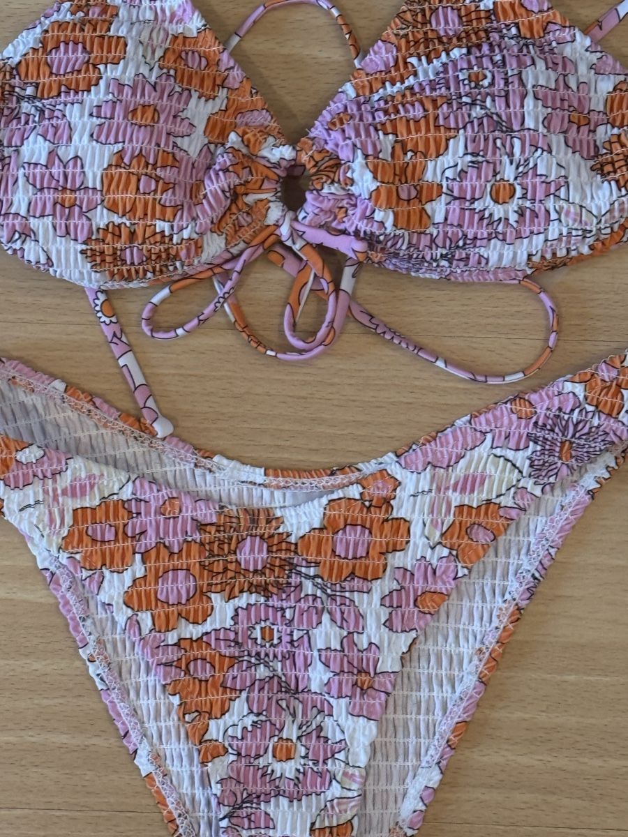 Costumi da bagno & Bikini: Gemusterter Bikini, Grösse S  – Usato da Luzern venduto da vqu_8gks 1