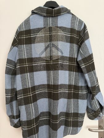 Street One Hemd Jacke kariert mit Strass