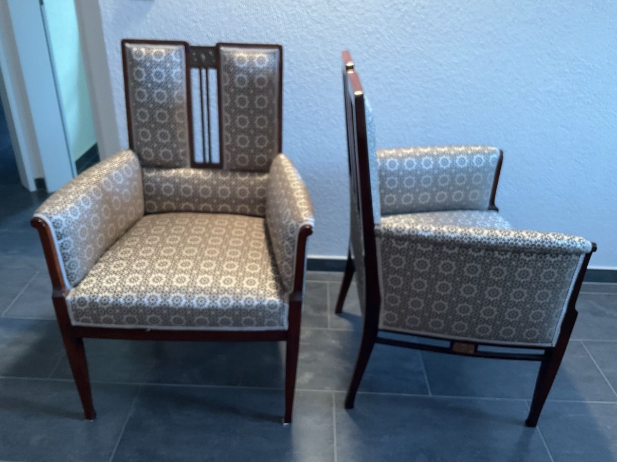 Sessel: Sessel (2 x) Jugendstil / Art Déco – Gebraucht aus Freienstein von uh8427 5
