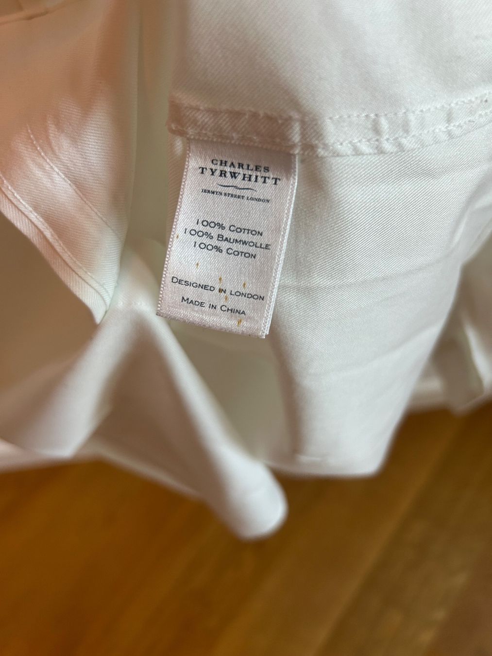 Charles Tyrwhitt Camicie: Charles Tyrwhitt Hemd, Weiss – Usato da Luzern venduto da jas_26fc 5