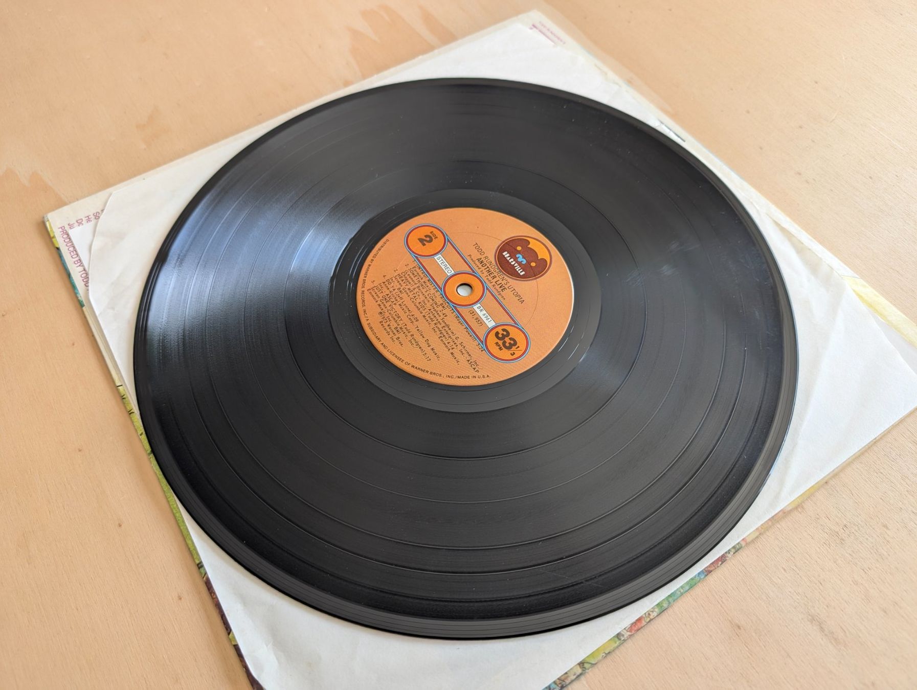 Schallplatten: Todd Rundgren's Utopia – Another Live  US 72 (first) – Gebraucht aus Ebikon von soundundvielfalt 7