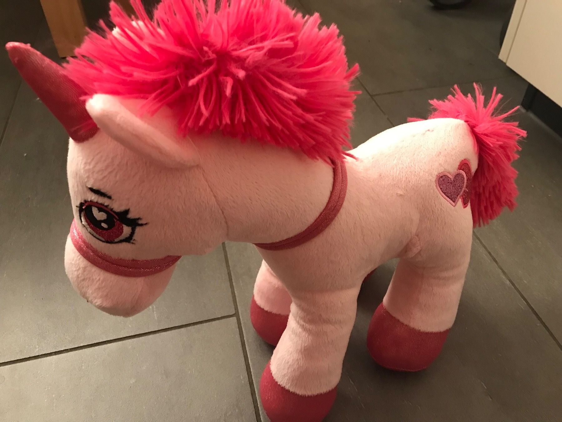 Spielzeuge: Plüschtier Einhorn rosa ca 35 cm hoch – Gebraucht aus Emmenbrücke von Hathor123 3