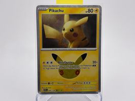 30 Jahre - Pikachu  (30C 49) - DE