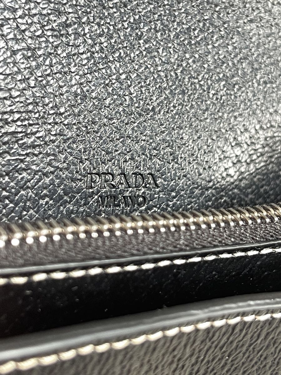 Prada Borse: PRADA Cinghiale Mini Flap Clutch / Tasche Black – Nuovo (secondo la descrizione) da Zürich venduto da Recode.Fashion 9