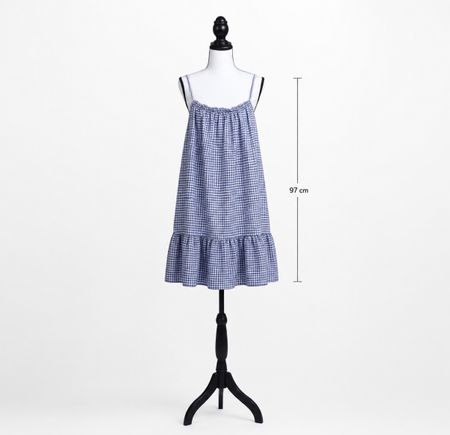 Robe Vichy en coton neuve