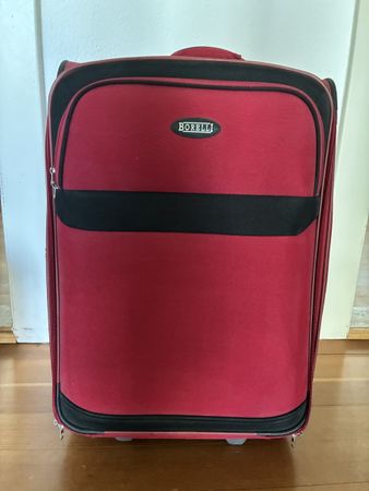 Rollkoffer rot ca. 60x25cm