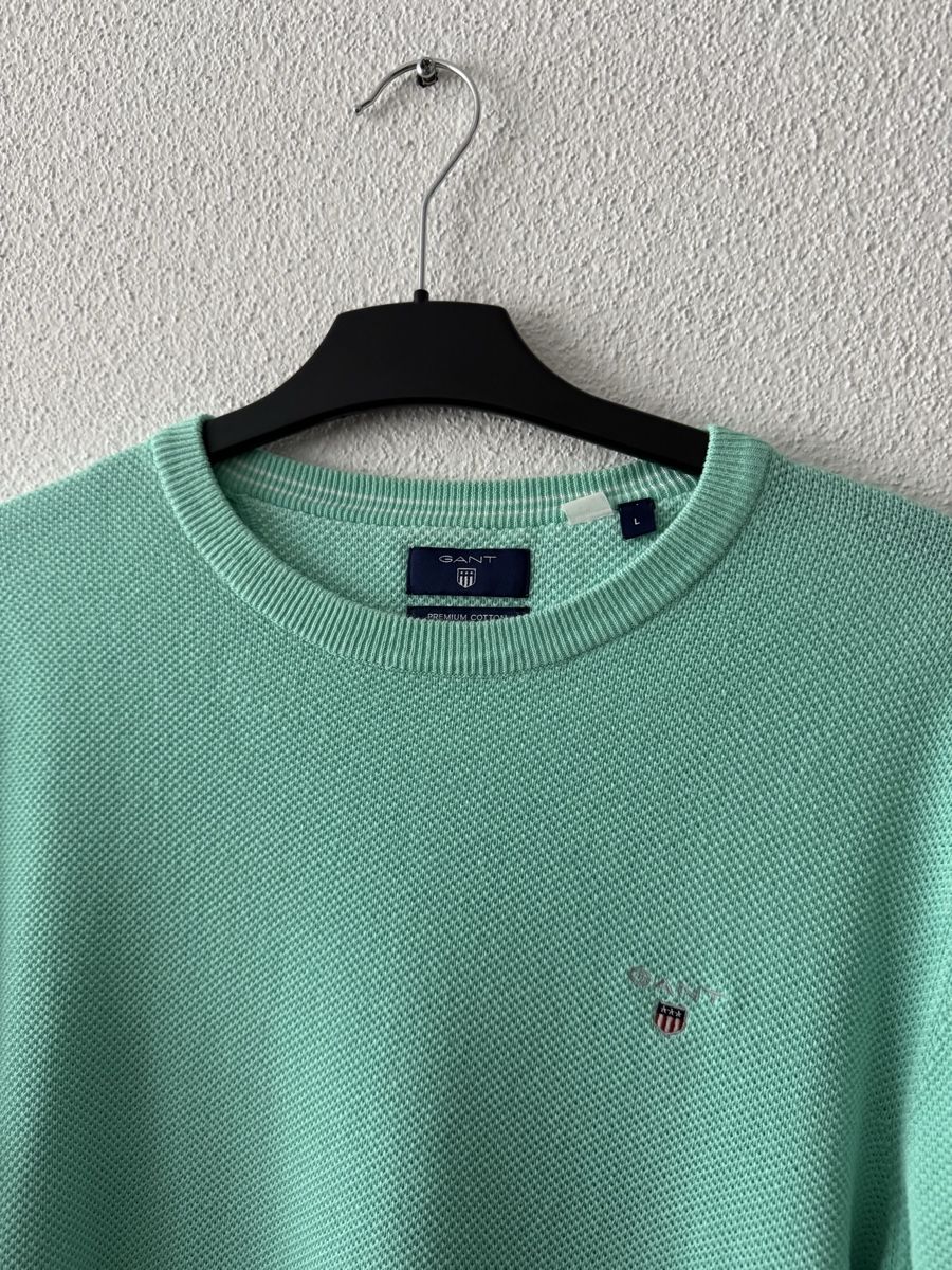 Gant Maglioni & Felpe: GANT Baumwollpullover Grösse L - Frühlingsfarbe Mint – Usato da Zug venduto da HRALZ 1
