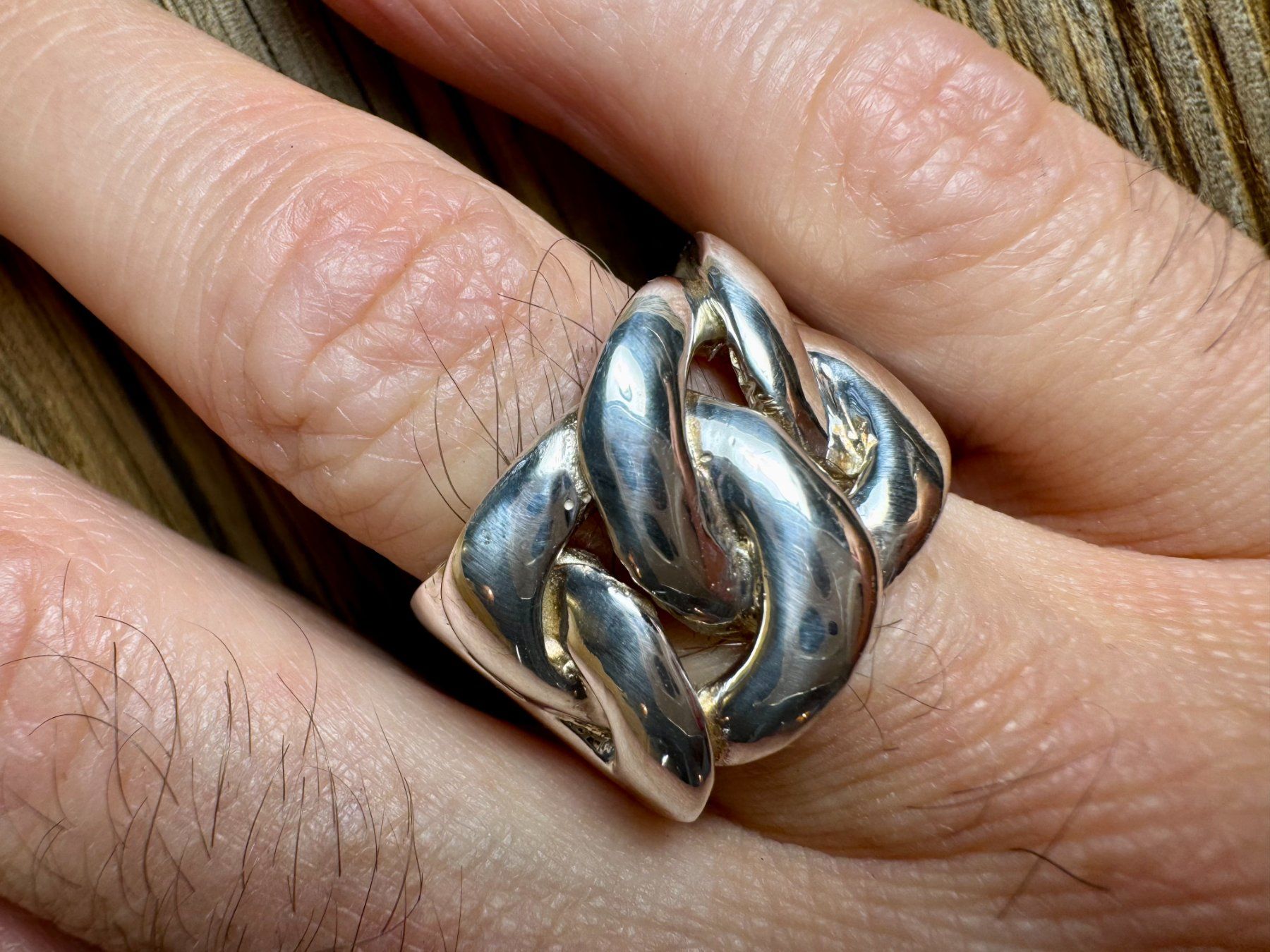 Anelli: Massiver - Silberring - Magicring – Nuovo e nell'imballaggio originale da Jona venduto da Herzschmiede 2