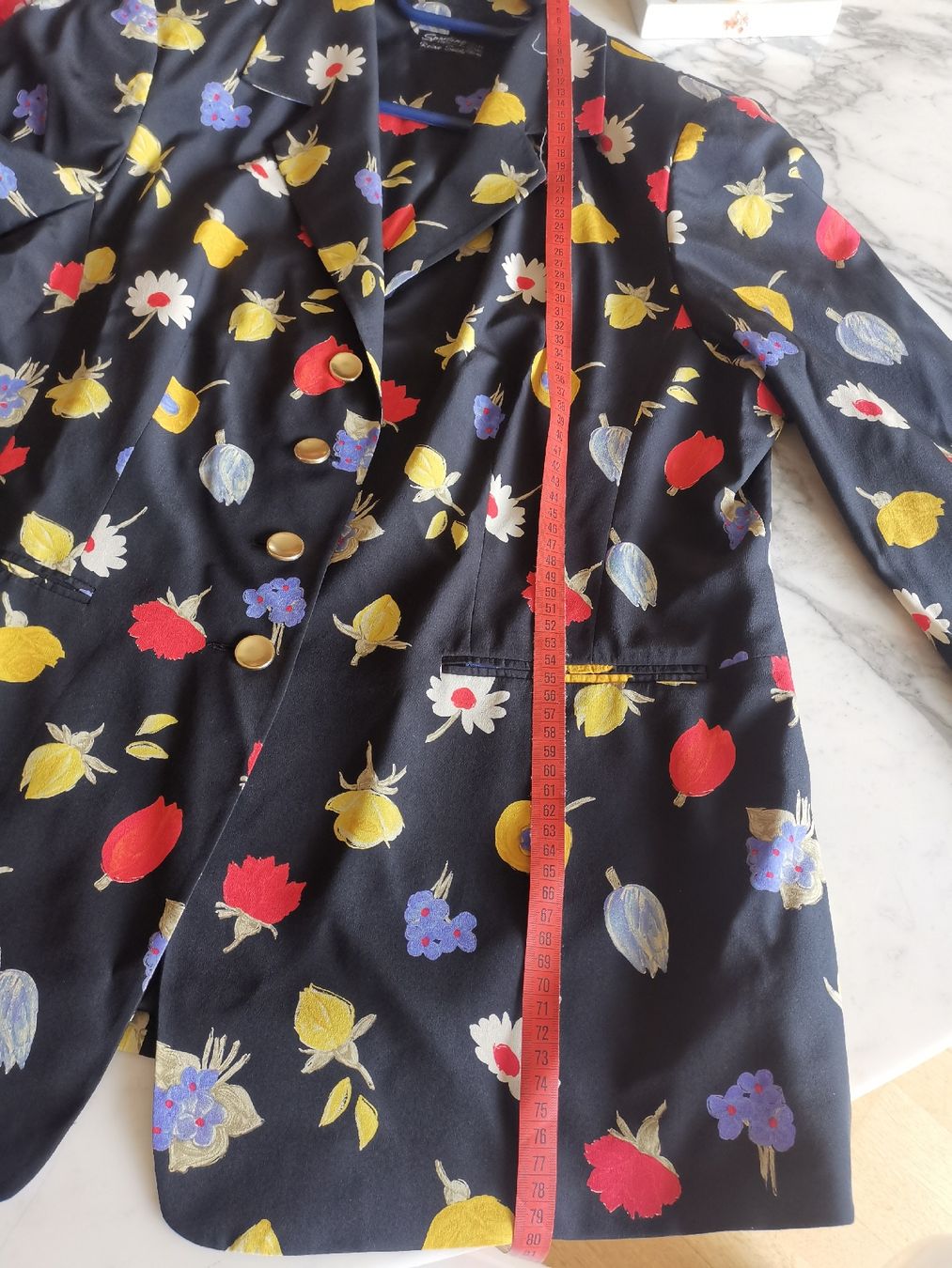 Jacken: Floraler Blazer, reine Seide – Neu (gemäss Beschreibung) aus Uerikon von pink_flamingo 5