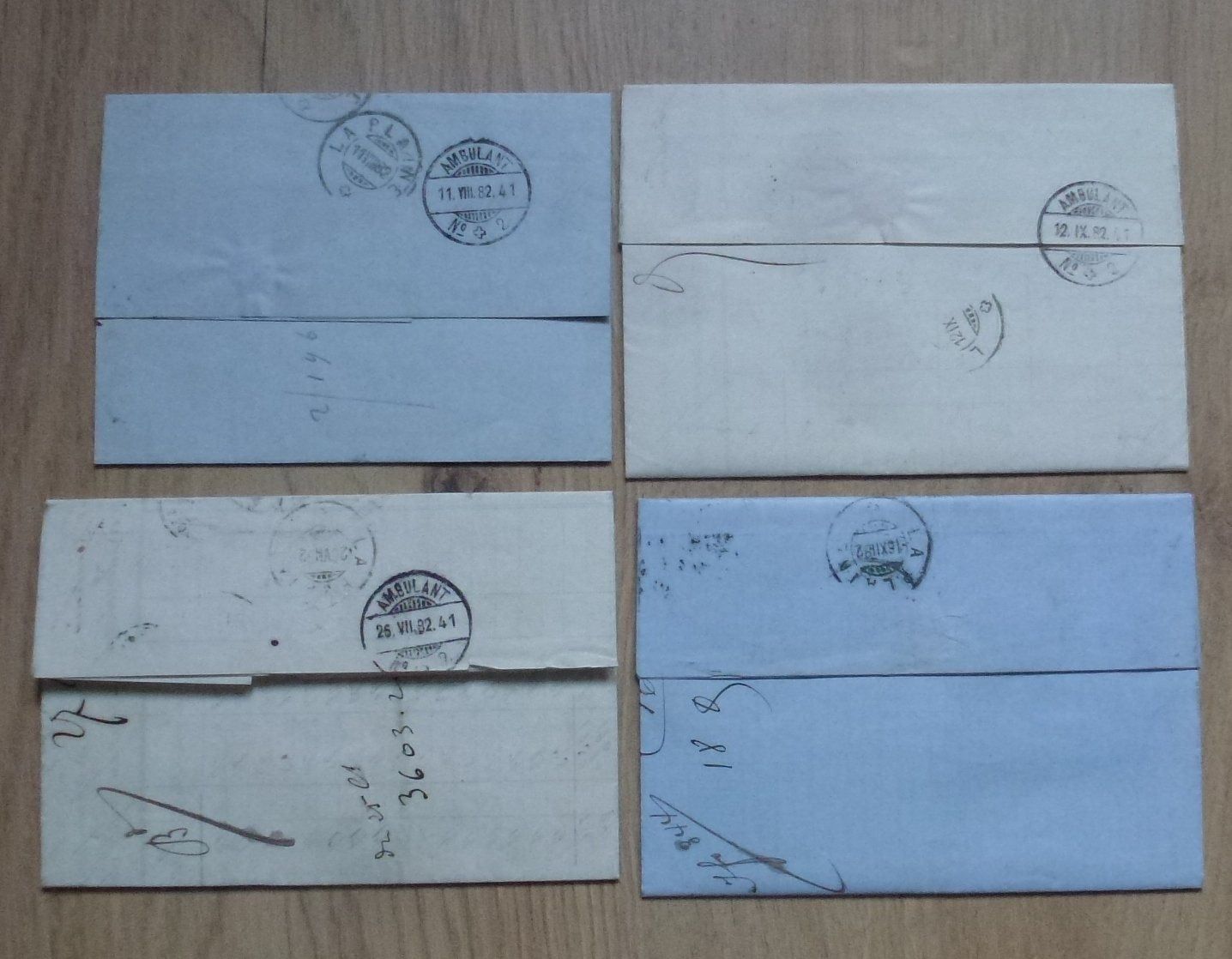 Alle Briefmarken: Sammlung ++ 11 alte Frankreich Briefe um 1882 – Gebraucht aus Walkringen von Casablanca777 3