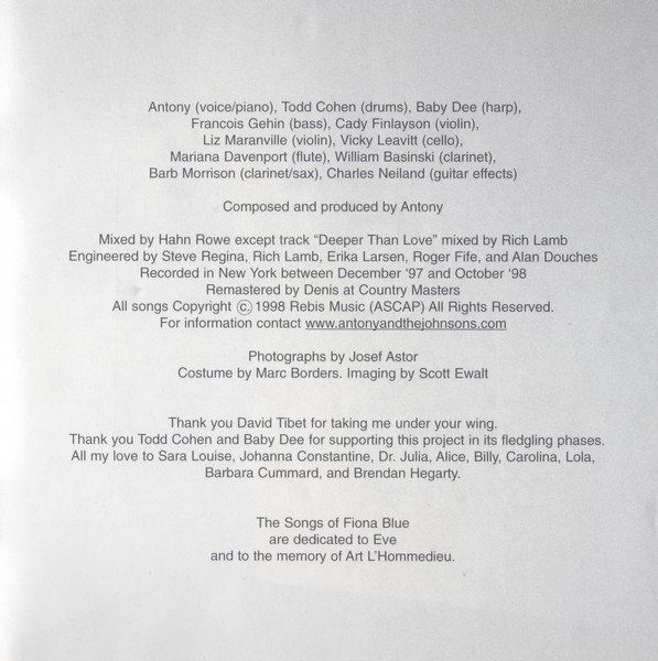 CDs: Antony and the Johnsons feat. Barb Morrison,William Basinski – Gebraucht aus Unterbäch von eqlut 3