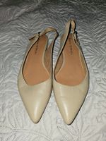 Ballerines Marc O'Polo beige cuir pointues été 39