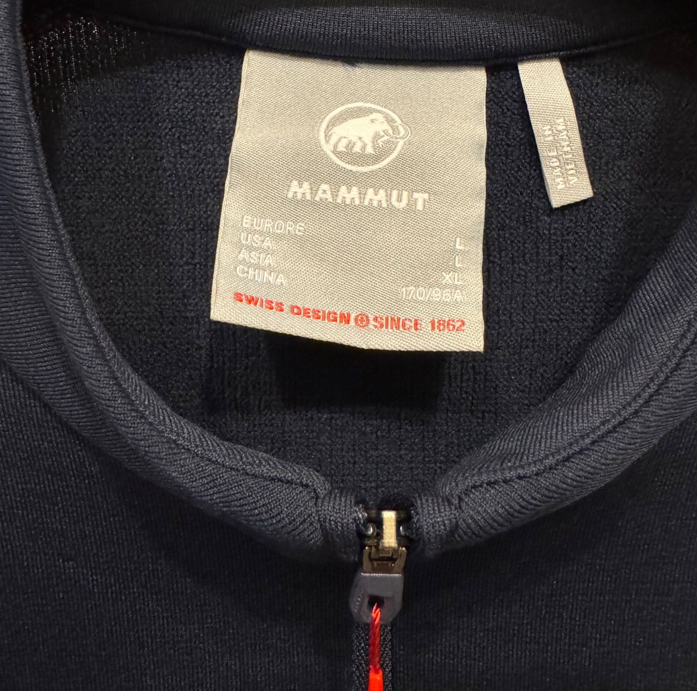 Mammut Pullover & Sweatshirts: MAMMUT Aenergy ML Half Zip Pull Women, navy/white, size L – Neu und originalverpackt aus Genève von OnSale 1